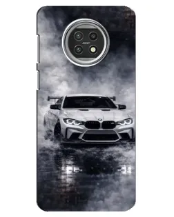 Чехол для Xiaomi Mi 10t Lite с картинкой «BMW сквозь туман» Чехол для Xiaomi Mi 10t Lite с картинкой «BMW сквозь туман»