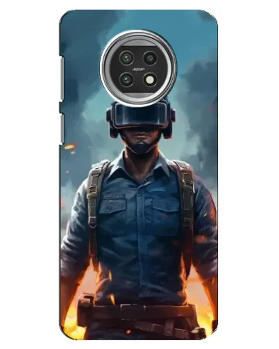 Чехол для Xiaomi Mi 10t Lite с картинкой «PUBG — реалистичный герой»