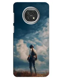 Чехол для Xiaomi Mi 10t Lite с картинкой «Герой PUBG на скале» Чехол для Xiaomi Mi 10t Lite с картинкой «Герой PUBG на скале»