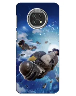 Чехол для Xiaomi Mi 10t Lite с картинкой «Десант PUBG — прыжок» Чехол для Xiaomi Mi 10t Lite с картинкой «Десант PUBG — прыжок»