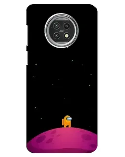 Чехол для Xiaomi Mi 10t Lite с картинкой «Одинокий герой на планете»