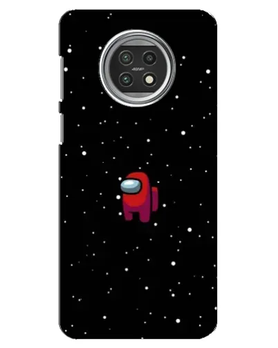 Чехол для Xiaomi Mi 10t Lite с картинкой «Красный Among Us»