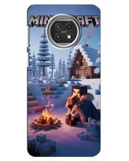 Чохол для Xiaomi Mi 10t Lite з картинкою «Зимовий Minecraft» Чохол для Xiaomi Mi 10t Lite з картинкою «Зимовий Minecraft»