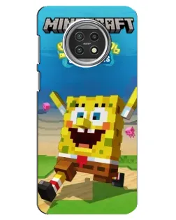 Чохол для Xiaomi Mi 10t Lite з картинкою «Губка Боб Minecraft» Чохол для Xiaomi Mi 10t Lite з картинкою «Губка Боб Minecraft»