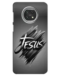 Чехол для Xiaomi Mi 10t Lite с картинкой «Надпись Jesus Graffiti»