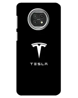 Чехол для Xiaomi Mi 10t Lite с картинкой «Tesla White Logo» Чехол для Xiaomi Mi 10t Lite с картинкой «Tesla White Logo»