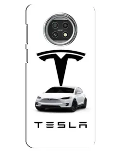 Чехол для Xiaomi Mi 10t Lite с картинкой «Tesla White Style» Чехол для Xiaomi Mi 10t Lite с картинкой «Tesla White Style»