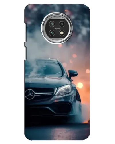 Чехол для Xiaomi Mi 10t Lite с картинкой «Mercedes — ночной город»