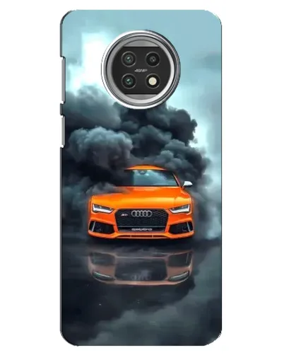 Чехол для Xiaomi Mi 10t Lite с картинкой «Audi в облаках дыма»