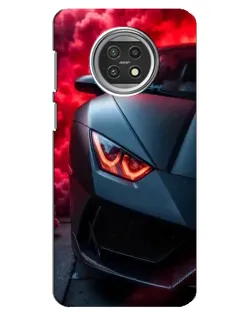 Чохол для Xiaomi Mi 10t Lite з картинкою «Lamborghini червоне сяйво»