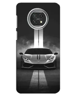 Чохол для Xiaomi Mi 10t Lite з картинкою «Lamborghini симетрія доріг»