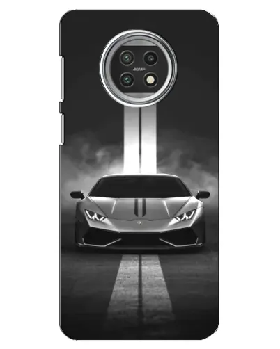 Чехол для Xiaomi Mi 10t Lite с картинкой «Lamborghini симметрия дорог»
