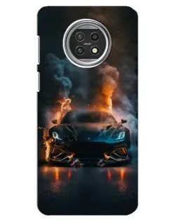 Чохол для Xiaomi Mi 10t Lite з картинкою «Lamborghini димна естетика»