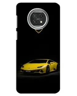 Чохол для Xiaomi Mi 10t Lite з картинкою «Lamborghini жовтий акцент»