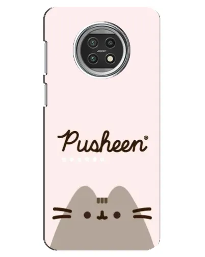 Чехол для Xiaomi Mi 10t Lite с картинкой «Pusheen логотип» Чехол для Xiaomi Mi 10t Lite с картинкой «Pusheen логотип»