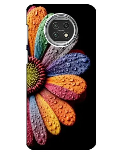 Чехол для Xiaomi Mi 10t Lite с картинкой «Радужный цветок»