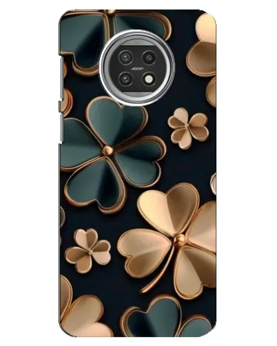 Чехол для Xiaomi Mi 10t Lite с картинкой «Клевер в золоте»