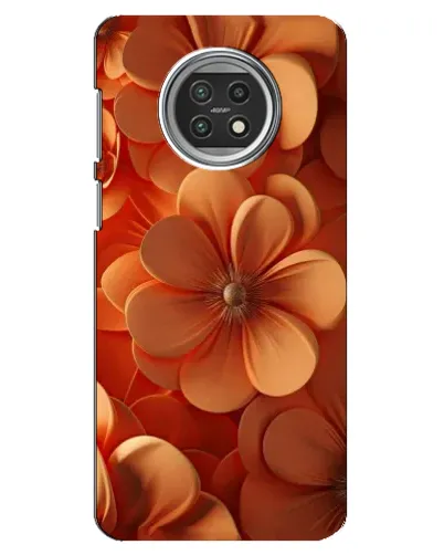 Чехол для Xiaomi Mi 10t Lite с картинкой «Оранжевый макро цветок»