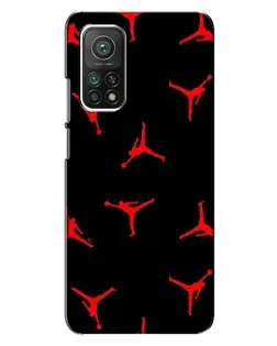 Чехол для Xiaomi Mi 10T Pro с картинкой «Jordan Red Pattern» Чехол для Xiaomi Mi 10T Pro с картинкой «Jordan Red Pattern»