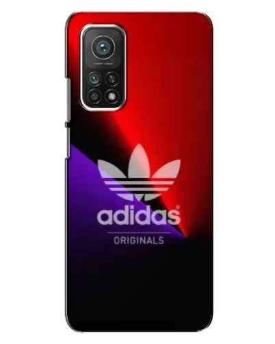 Чехол для Xiaomi Mi 10T Pro с картинкой «Adidas Red Neon»