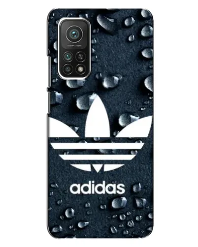 Чехол для Xiaomi Mi 10T Pro с картинкой «Adidas Trefoil Blue»