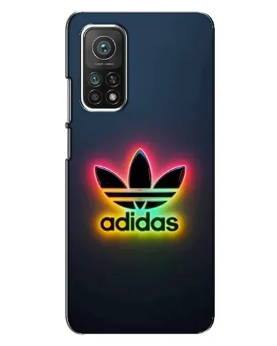 Чехол для Xiaomi Mi 10T Pro с картинкой «Неоновый Adidas»