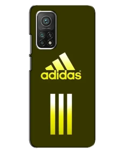 Чехол для Xiaomi Mi 10T Pro с картинкой «Оливковый градиент Adidas»