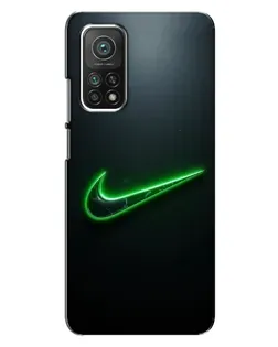 Чехол для Xiaomi Mi 10T Pro с картинкой «Неоновый контур Nike» Чехол для Xiaomi Mi 10T Pro с картинкой «Неоновый контур Nike»
