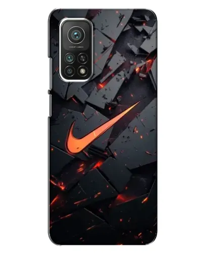 Чехол для Xiaomi Mi 10T Pro с картинкой «Nike — эффект разломов» Чехол для Xiaomi Mi 10T Pro с картинкой «Nike — эффект разломов»