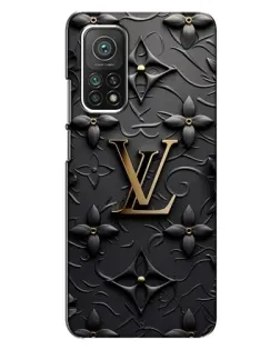 Чехол для Xiaomi Mi 10T Pro с картинкой «Кожаная текстура LV»