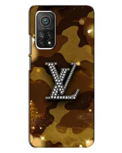 Чехол для Xiaomi Mi 10T Pro с картинкой «Камуфляжный Louis Vuitton»