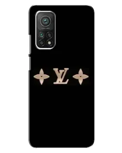 Чехол для Xiaomi Mi 10T Pro с картинкой «Louis Vuitton — минимализм»