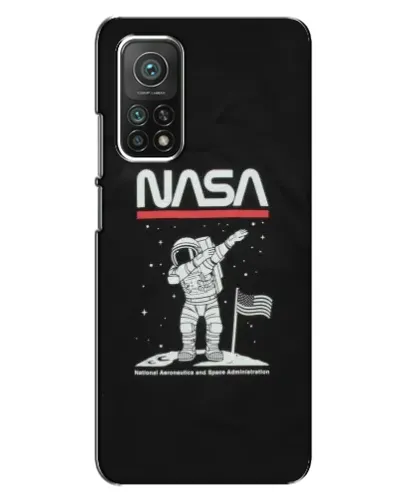 Чехол для Xiaomi Mi 10T Pro с картинкой «NASA — шагаем по Луне» Чехол для Xiaomi Mi 10T Pro с картинкой «NASA — шагаем по Луне»