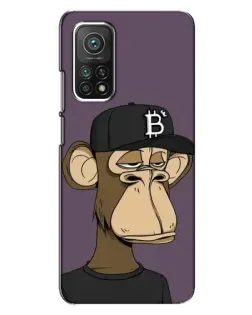 Чехол для Xiaomi Mi 10T Pro с картинкой «Bored Ape в кепке» Чехол для Xiaomi Mi 10T Pro с картинкой «Bored Ape в кепке»