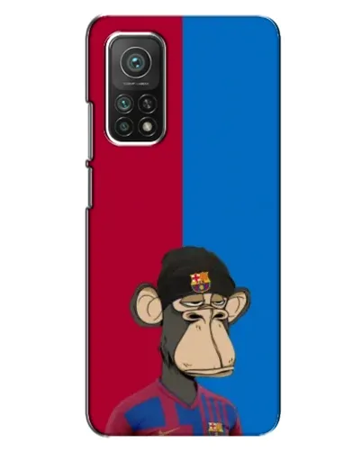 Чехол для Xiaomi Mi 10T Pro с картинкой «Bored Ape — фанат Барсы» Чехол для Xiaomi Mi 10T Pro с картинкой «Bored Ape — фанат Барсы»