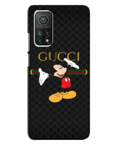 Чехол для Xiaomi Mi 10T Pro с картинкой «Микки Маус Gucci»
