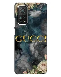Чехол для Xiaomi Mi 10T Pro с картинкой «Абстрактные цветы Gucci» Чехол для Xiaomi Mi 10T Pro с картинкой «Абстрактные цветы Gucci»