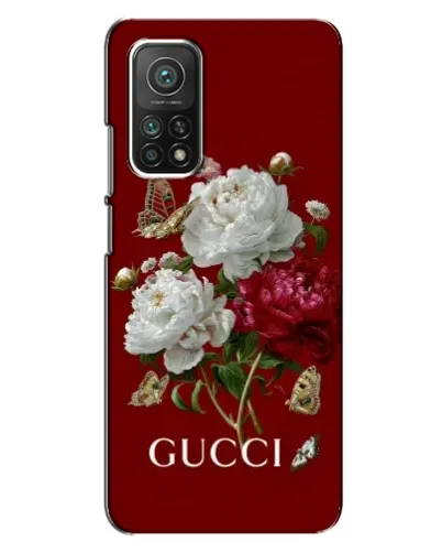 Чехол для Xiaomi Mi 10T Pro с картинкой «Gucci —  сад»