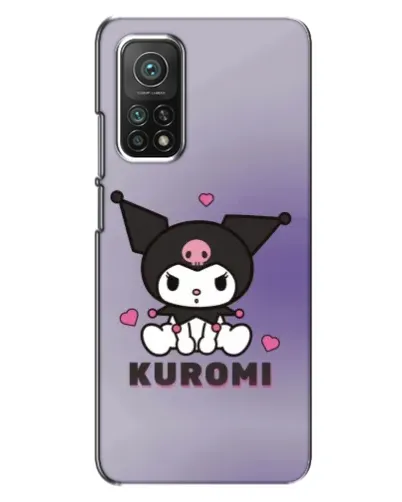 Чехол для Xiaomi Mi 10T Pro с картинкой «Kuromi — фиолетовый арт»