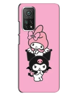 Чехол для Xiaomi Mi 10T Pro с картинкой «My Melody и Kuromi» Чехол для Xiaomi Mi 10T Pro с картинкой «My Melody и Kuromi»