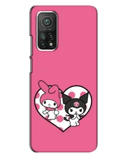 Чехол для Xiaomi Mi 10T Pro с картинкой «Kuromi и My Melody» Чехол для Xiaomi Mi 10T Pro с картинкой «Kuromi и My Melody»