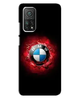Чехол для Xiaomi Mi 10T Pro с картинкой «Логотип BMW — вспышка»