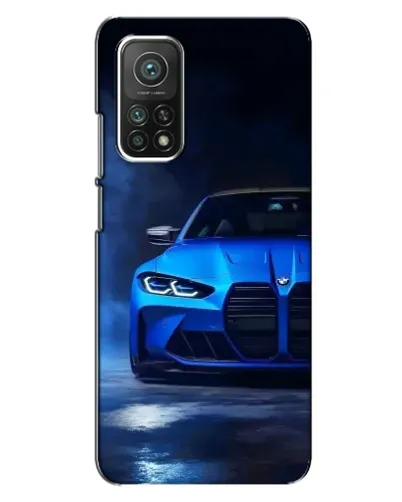 Чехол для Xiaomi Mi 10T Pro с картинкой «Голубая BMW M4» Чехол для Xiaomi Mi 10T Pro с картинкой «Голубая BMW M4»