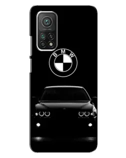 Чехол для Xiaomi Mi 10T Pro с картинкой «BMW — взгляд из темноты»