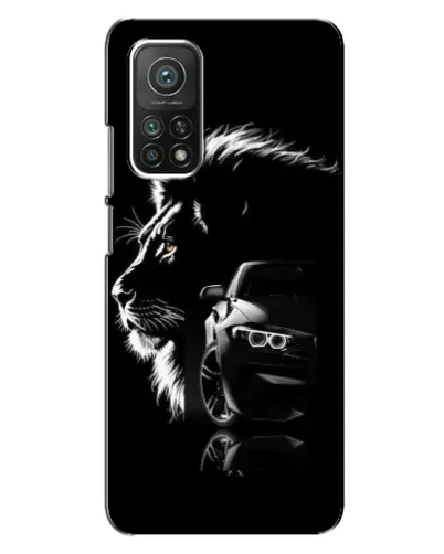Чехол для Xiaomi Mi 10T Pro с картинкой «BMW и лев» Чехол для Xiaomi Mi 10T Pro с картинкой «BMW и лев»