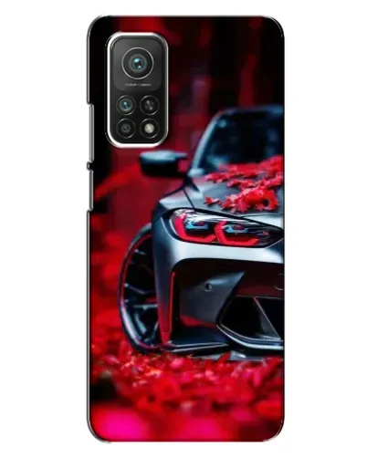 Чехол для Xiaomi Mi 10T Pro с картинкой «Спортивная BMW и цветы» Чехол для Xiaomi Mi 10T Pro с картинкой «Спортивная BMW и цветы»