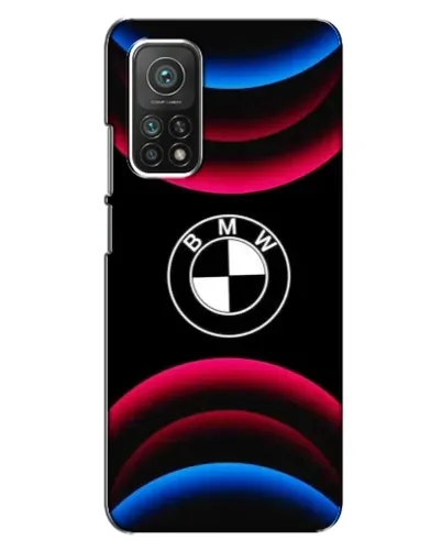 Чехол для Xiaomi Mi 10T Pro с картинкой «Логотип BMW и неоновые дуги» Чехол для Xiaomi Mi 10T Pro с картинкой «Логотип BMW и неоновые дуги»