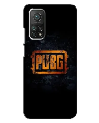 Чехол для Xiaomi Mi 10T Pro с картинкой «PUBG — золотой логотип»