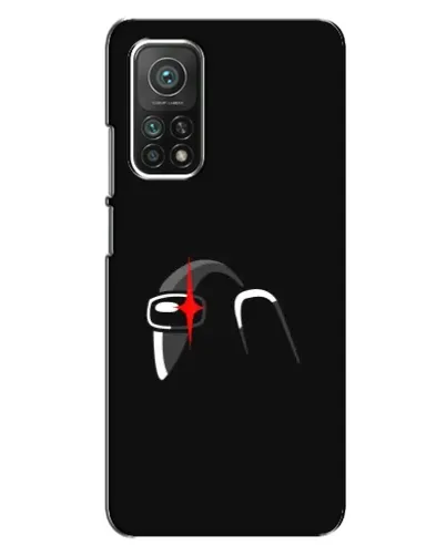 Чехол для Xiaomi Mi 10T Pro с картинкой «Among Us шлем»