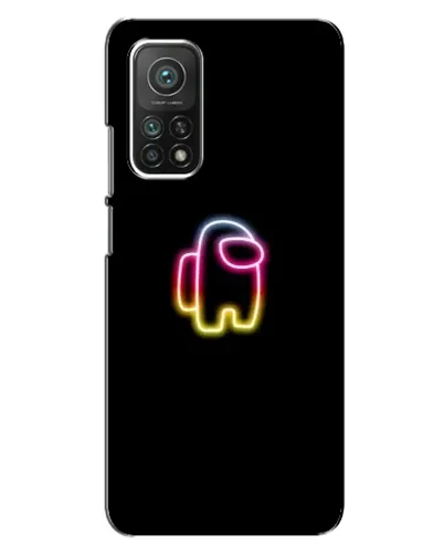 Чехол для Xiaomi Mi 10T Pro с картинкой «Among Us градиент»